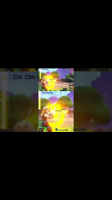 TRIPLE KNOCK DOWN #myheroultrarumble #mhaultrarumble #mha #mhur #shorts