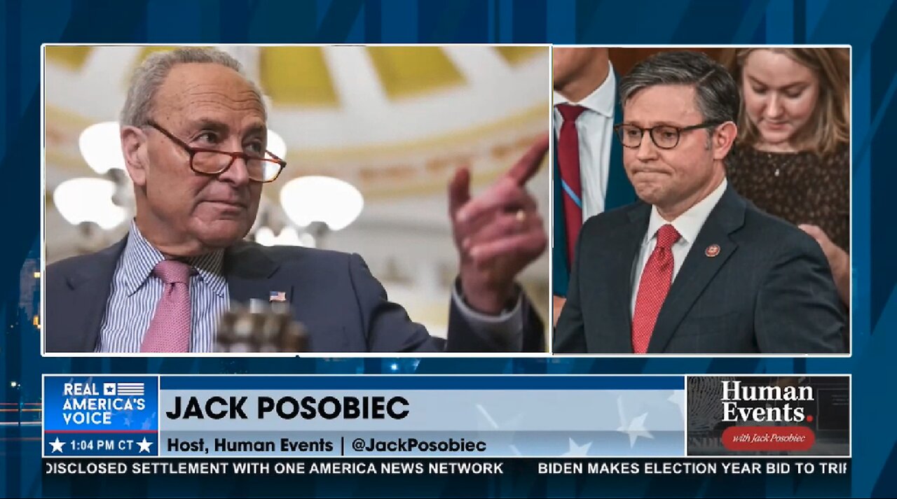 Posobiec Slams Speaker Johnson As Sellout On FISA, $95B On Foreign Wars & $0 On Protecting US Border