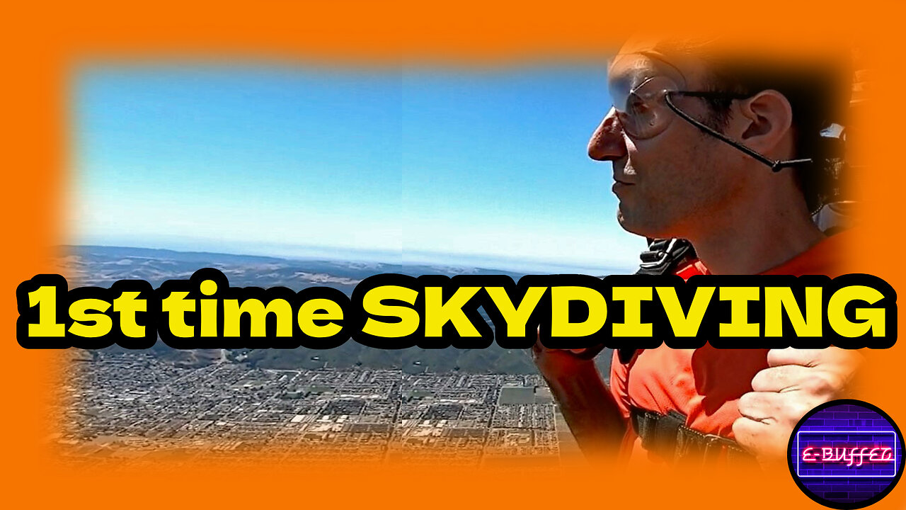 First time SKYDIVING! Travel Video