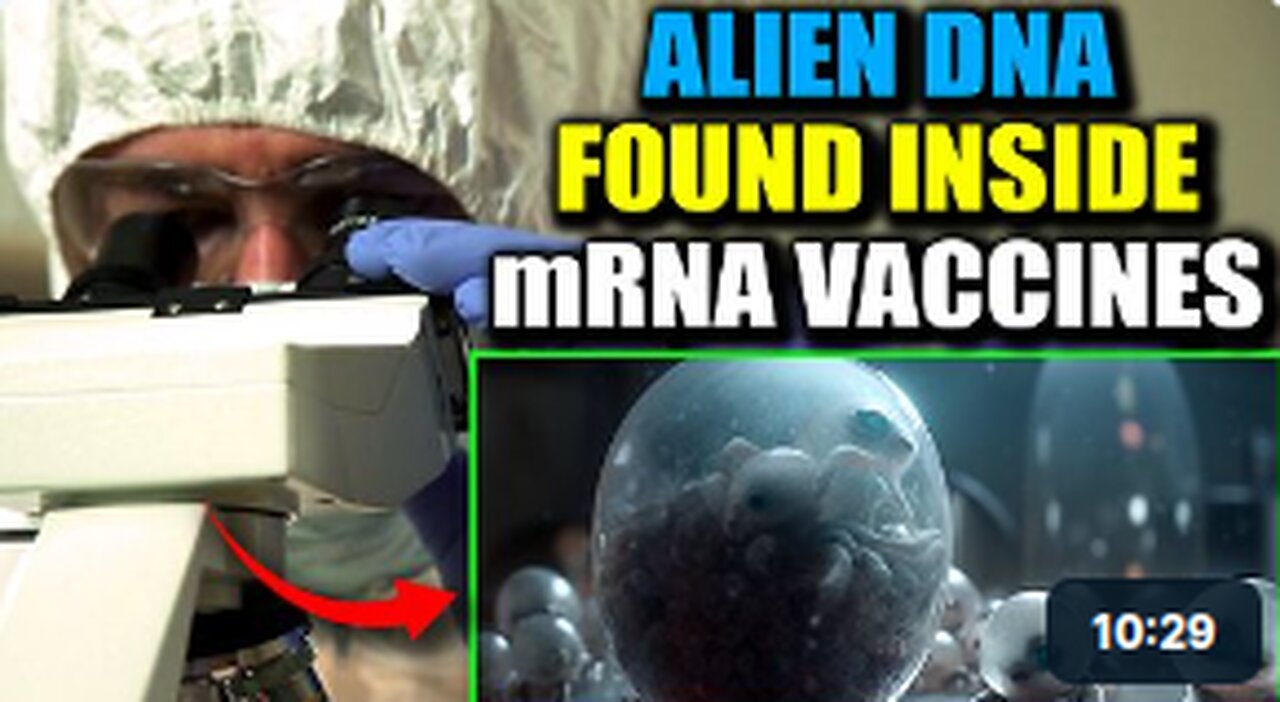 Scientists Discover 'Alien DNA' Hidden in Blood of Vaccinated People