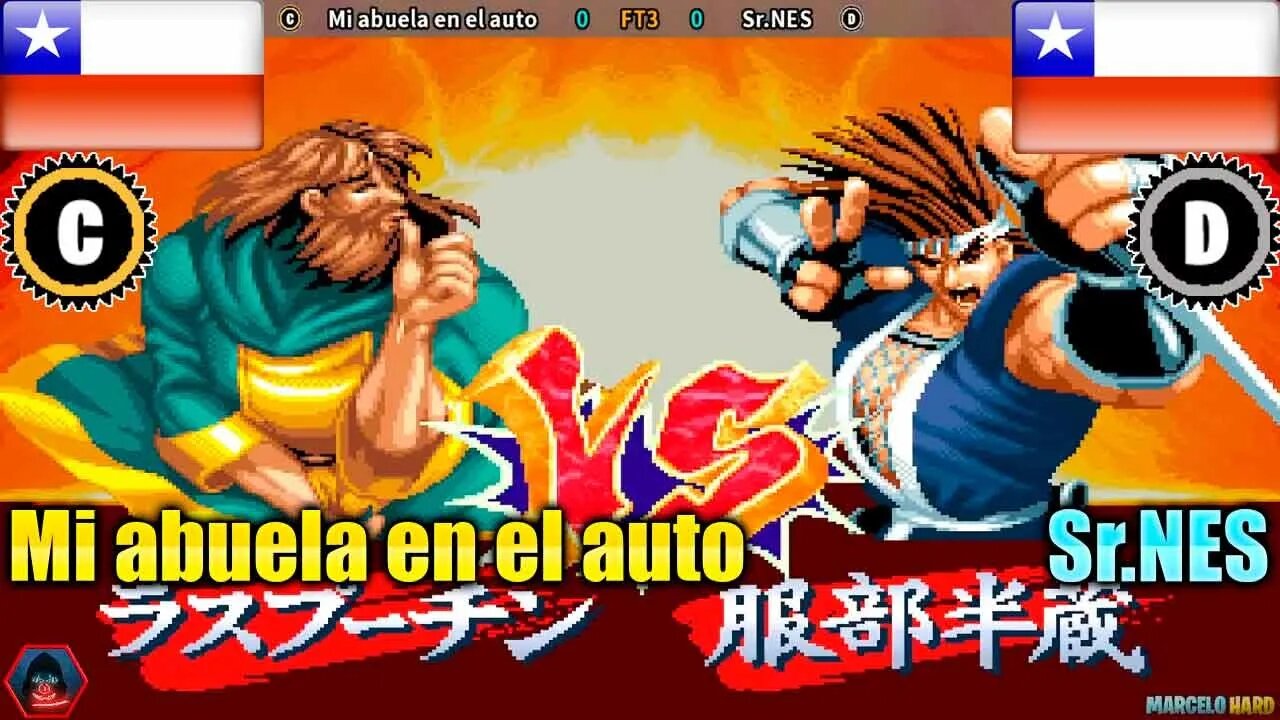 World Heroes Perfect (Mi abuela en el auto Vs. Sr.NES) [Chile Vs. Chile]