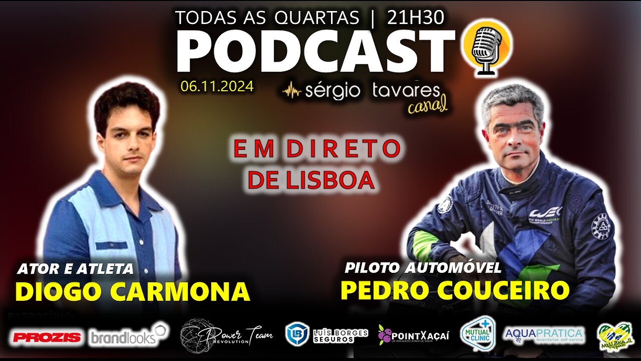 🇵🇹|🎙𝗣𝗢𝗗𝗖𝗔𝗦𝗧: Pedro Couceiro e Diogo Carmona - Episódio 23