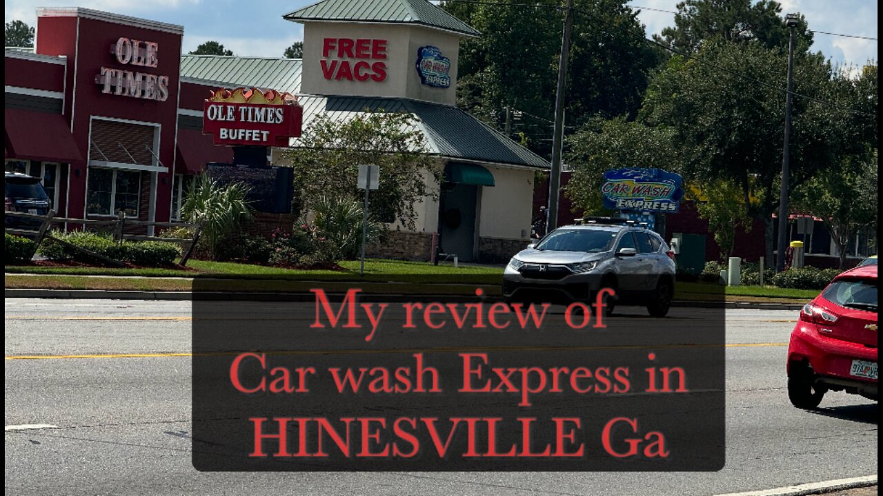 My review of Car wash express in hinesville ga. 737 E Oglethorpe HWY