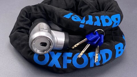 [1037] Oxford “Barrier” Bike Chain Lock Picked