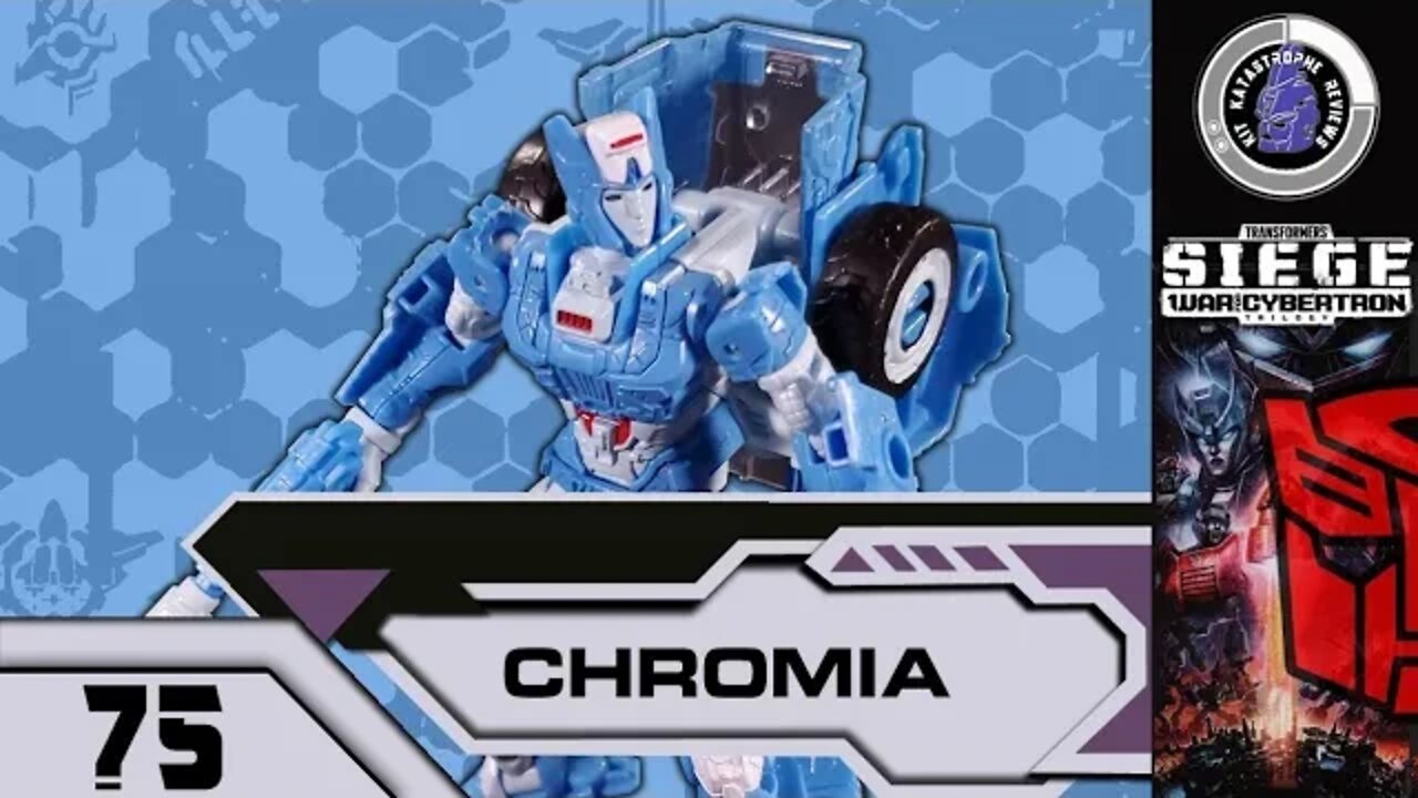 Transformers: Siege CHROMIA [Deluxe, 2019] | Kit Reviews #75