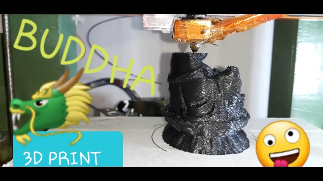 3D PRINTED PLA BUDDHA STATUE 2020