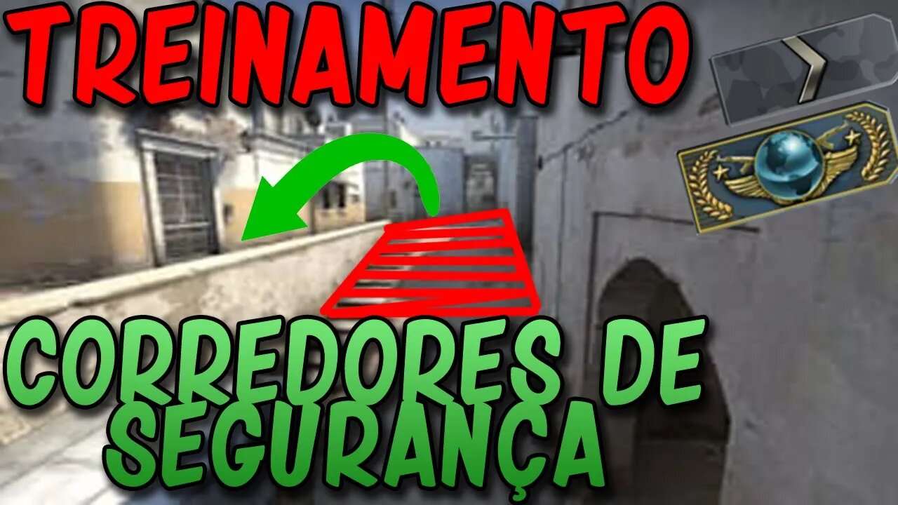 CSGO - Movimentação Básica - Corredores Seguros