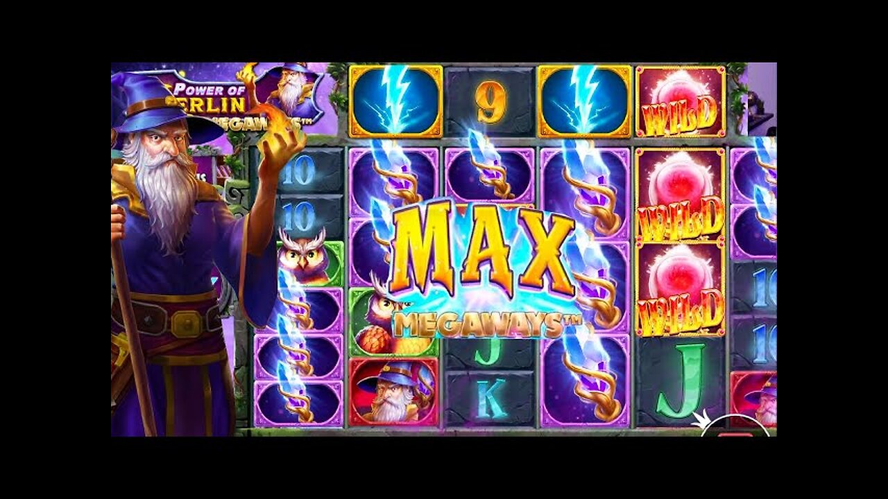 POWER OF MERLIN! THIS HIT PAID HALF A 40,000X MAX WIN ON