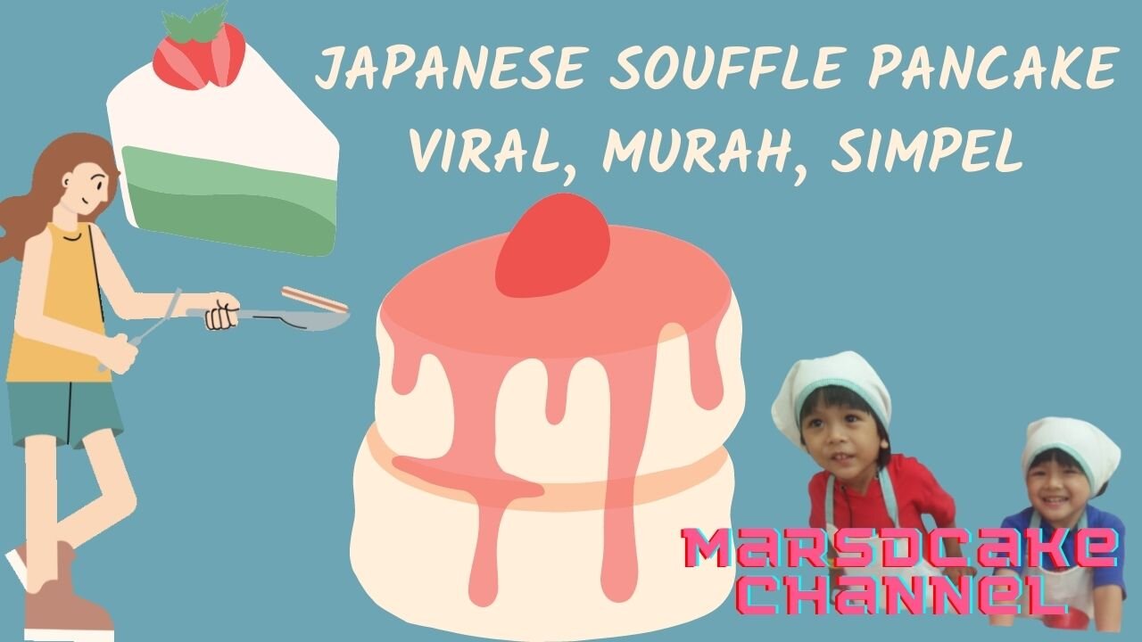 JAPANESE SOUFFLE PANCAKE VIRAL MURAH SIMPEL