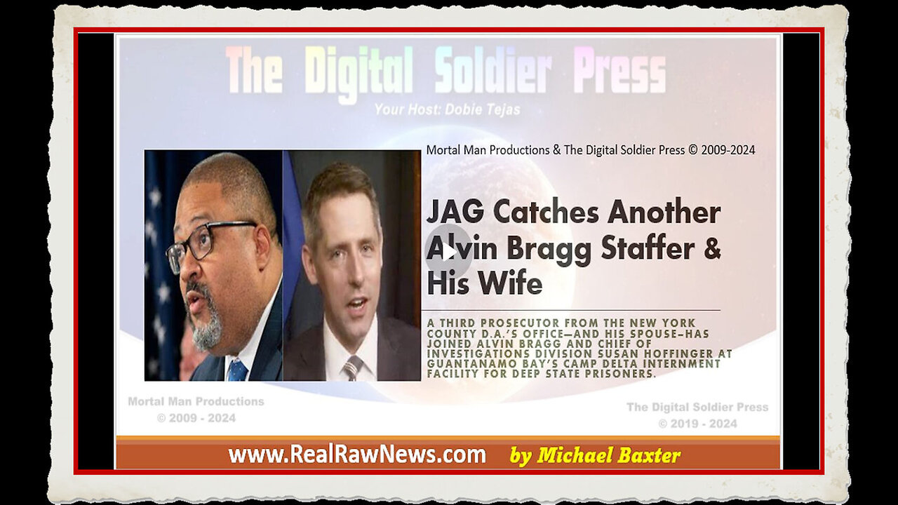 JAG Arrests an Alvin Bragg Staffer his Wife.