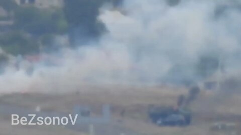 Ukrainian Kraz Packed With Soldiers In A Hurry But An ATGM of the DPR Forces Had Other Plans In Mind