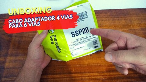 UNBOXING ADAPTADOR PRA ALIMENTAÇÃO DO CPU 4 PRA 8 PINOS