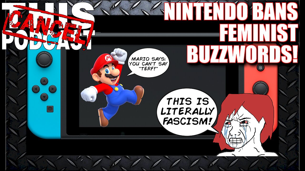 Nintendo Bans Feminist Buzzwords; Leftist Has Meltdown!