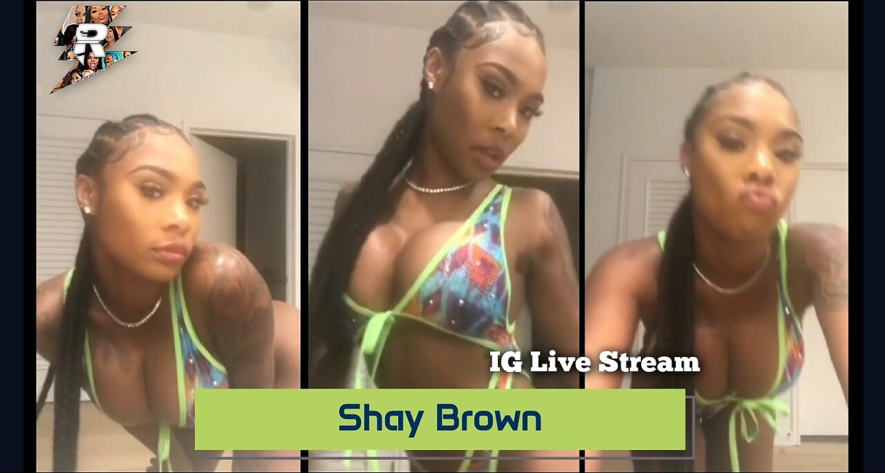 Shay Brown dancing in bikini