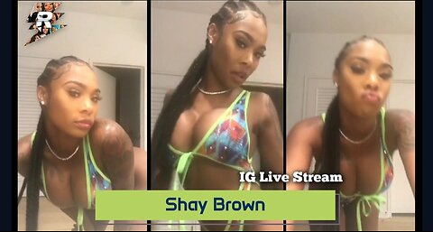 Shay Brown dancing in bikini