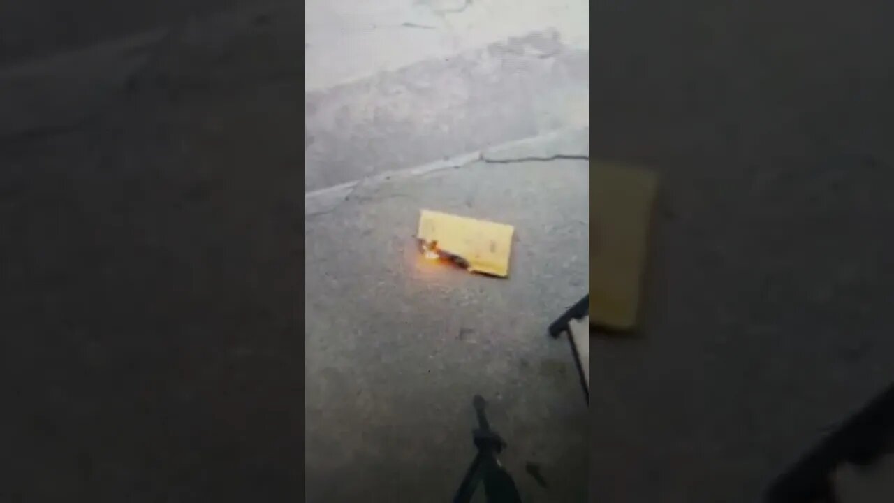 True Freeman has burned the package I sent him in the mail