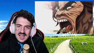 PASTOR REACT Rap do Yujiro Hanma (Modo Berserk) Baki the Grappler - O Ogro | Gabriza ♫