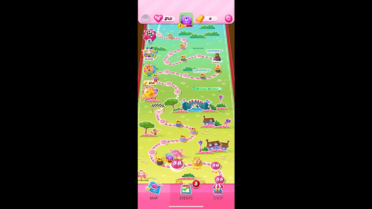 Candy Crush Saga Level 58