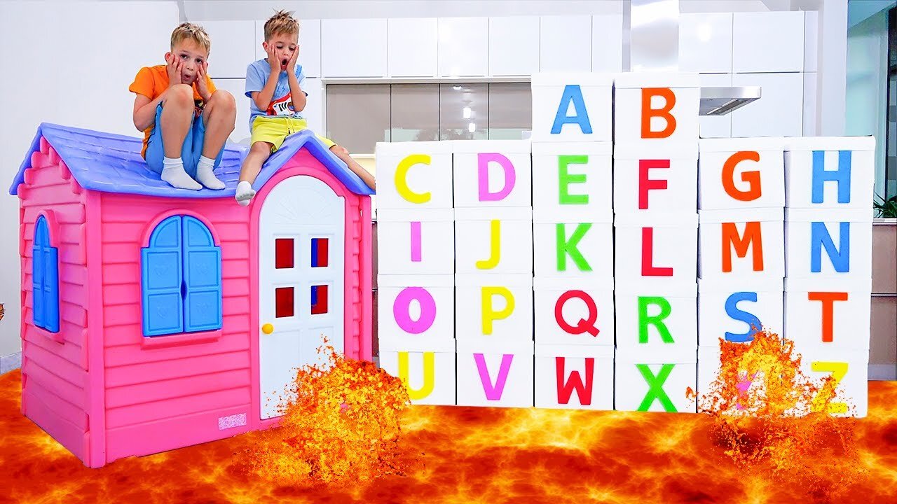 ABC Learn English Alphabet with Vlad and Niki