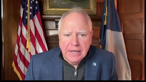 Tim Walz Calls Trump's Presidency Scary