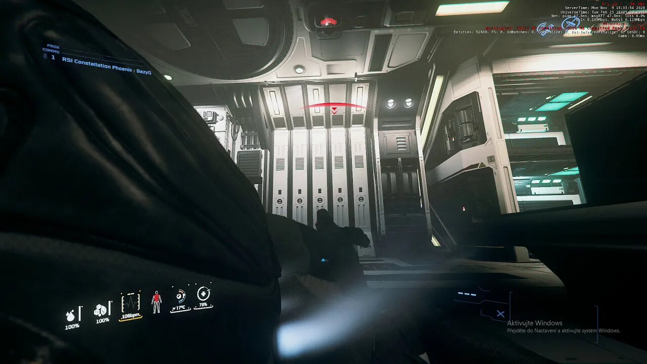 Star Citizen PTU 3.11.1 grinding body bug