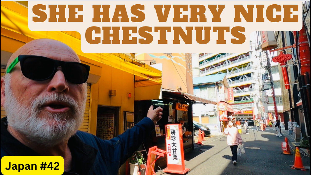 She has very nice chestnuts in Chinatown, Yokohama, Japan #42