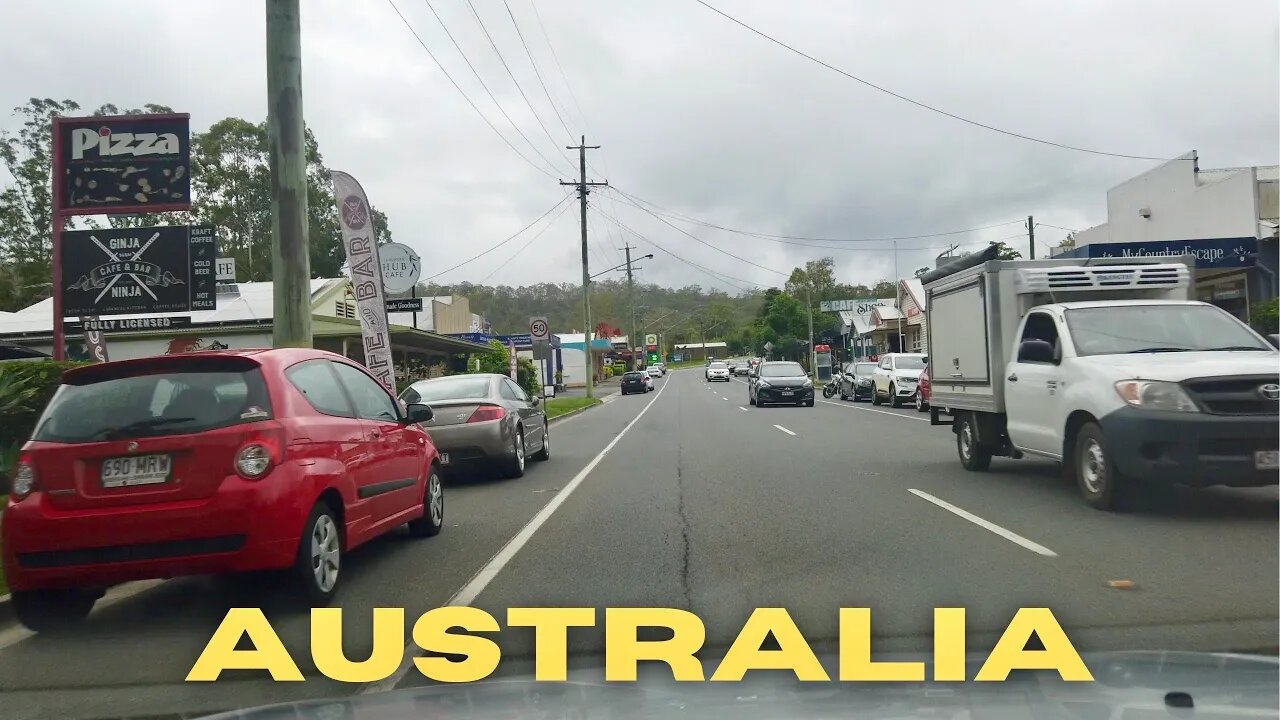 Driving from Canungra to Gold Coast | Queensland - Australia