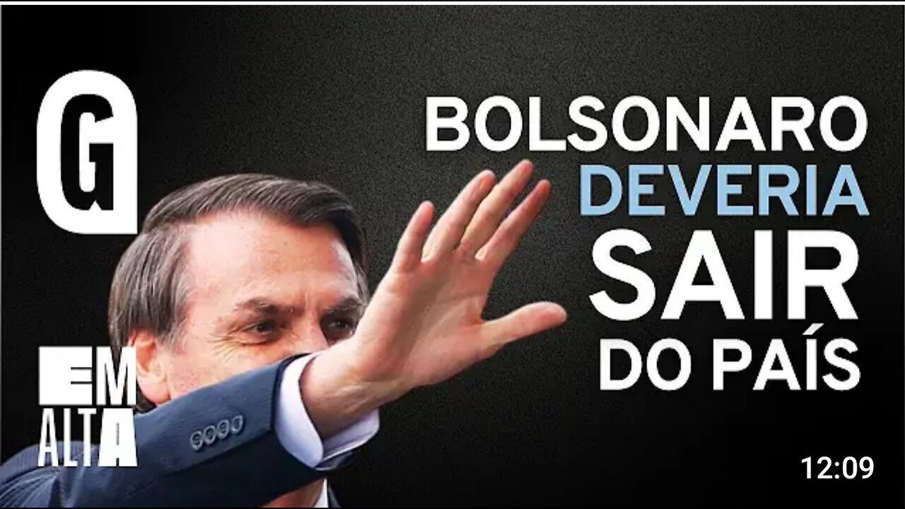 BOLSONARO SHOULD LEAVE THE COUNTRY AND DENOUNCE THE BRAZILIAN DICTATORSHIP