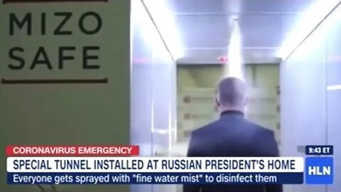 Russian President Putin Makes People Take Chemical Bath Before Being Allowed In His Presence!