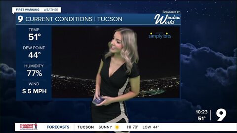 A dry New Year's Eve in Tucson with a stormy start to 2023 on Sunday