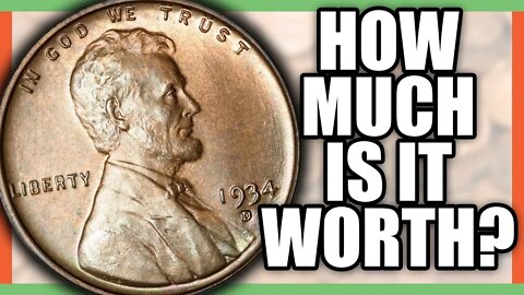 1934 PENNY VALUE - WHAT IS A RARE PENNY WORTH?