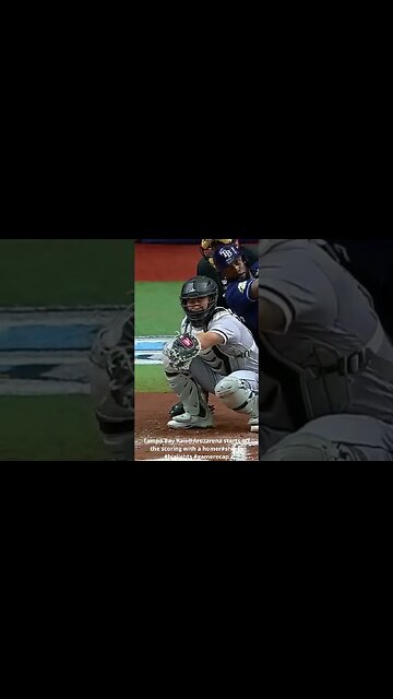 Tampa Bay Rais@Arozarena starts off the scoring with a homer#shorts #higlights #gamerecap