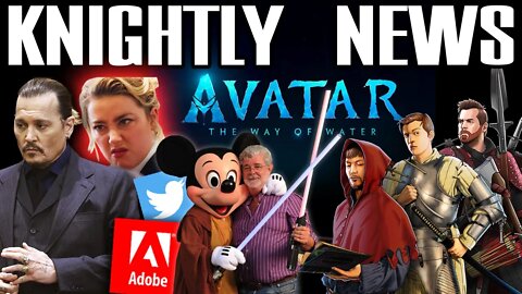 Amber Heard v Johnny Depp, Avatar 2 LEAKS, NEW Halo ODST Fan Short, Adobe Care FAIL | KNIGHTLY NEWS