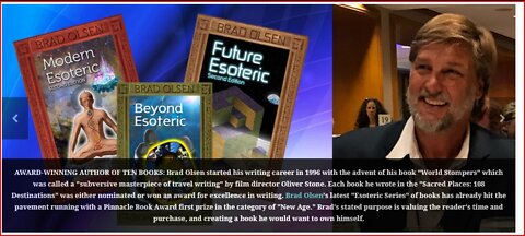 Brad Olsen Award-Winning Author, Public Speaker, Book Publisher & Event Producer