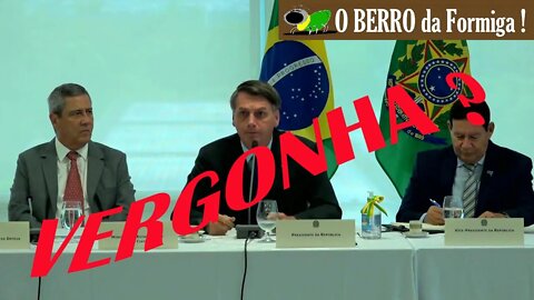 Foi uma vergonha o vídeo da reunião ministerial do presidente?