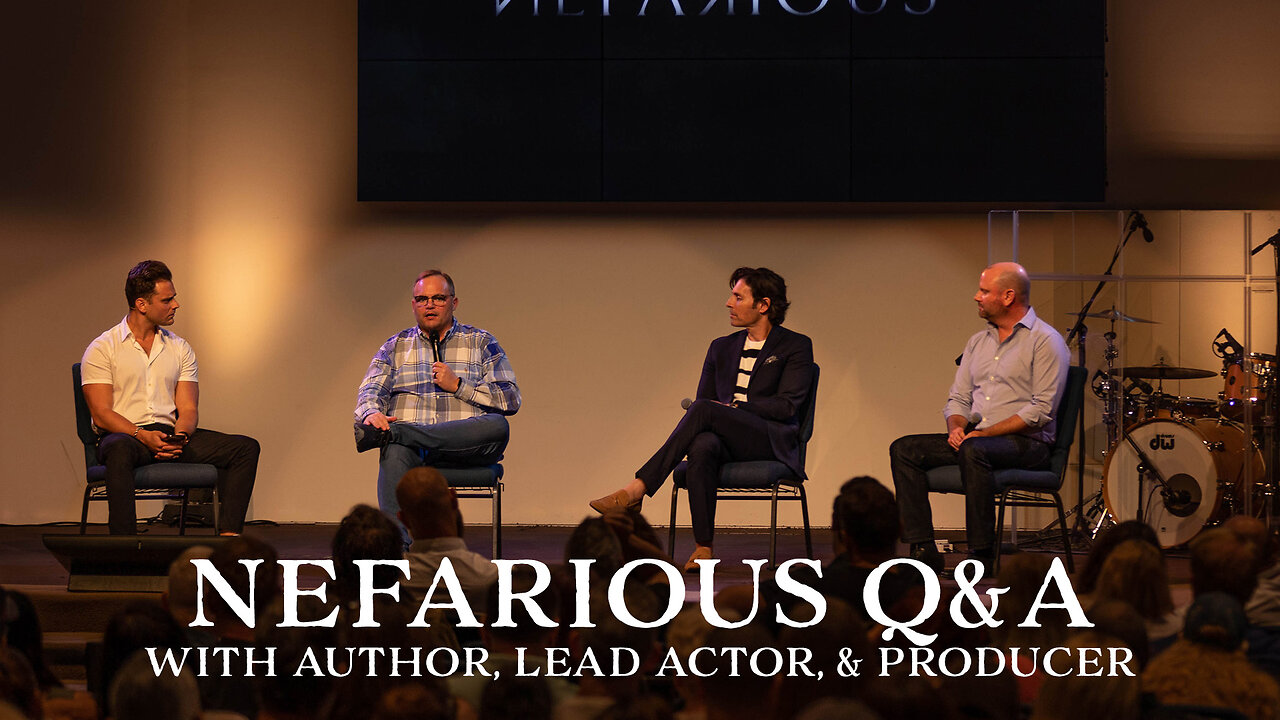 Nefarious Q&A with Author, Lead Actor, and Producer