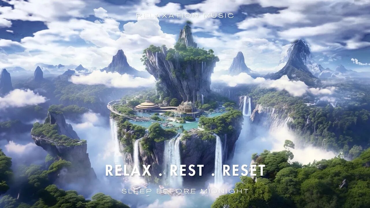 Relax . Rest . Reset | 432Hz Healing Frequencies - Fall Asleep Fast and Wake Up Refreshed & Aligned