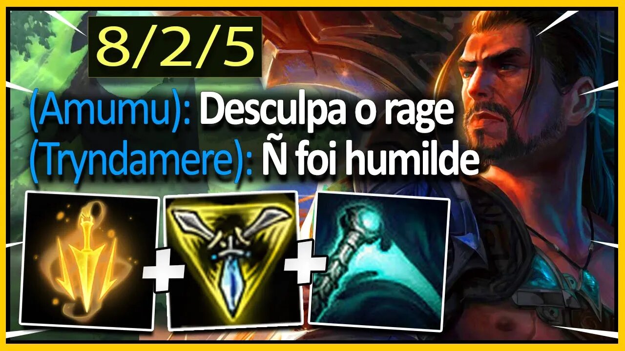 JOGUEI DE TRYNDA NA RANQUEADA E LEVEI RAGE DO MEU PRÓPRIO JUNGLE... MUITO DESUMILDE *RUMO AO DIMA*