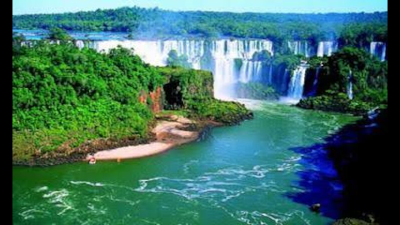 Landscapes with the charming nature sounds