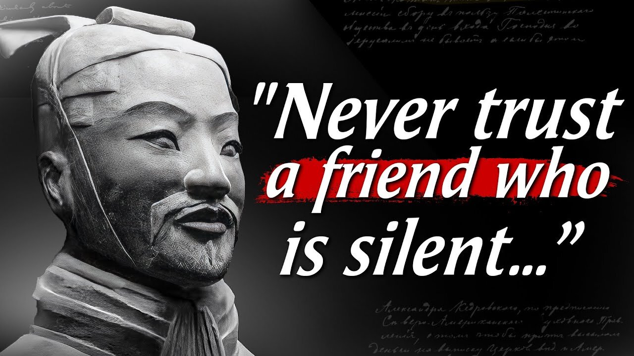 Sun Tzu's Quotes which are better to be known when young to not Regret in Old Age