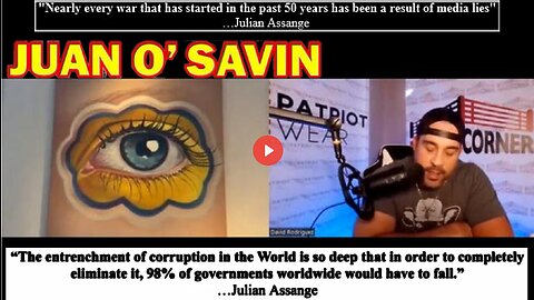 Juan O' Savin & David Nino Rodriguez HUGE Intel - This is It 7/11/23 (Election Fraud links)