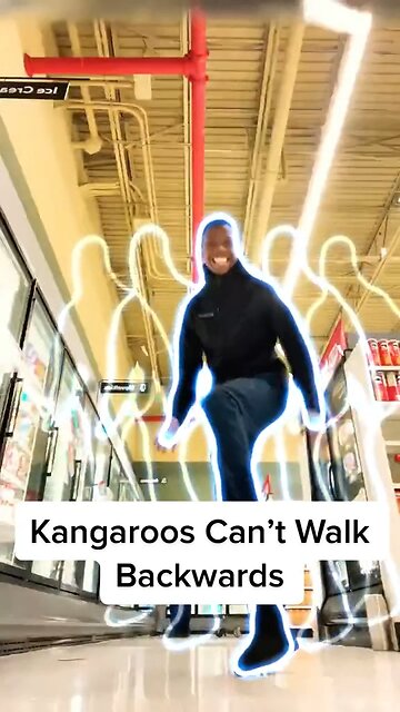 Kangaroos Can’t Walk Backwards