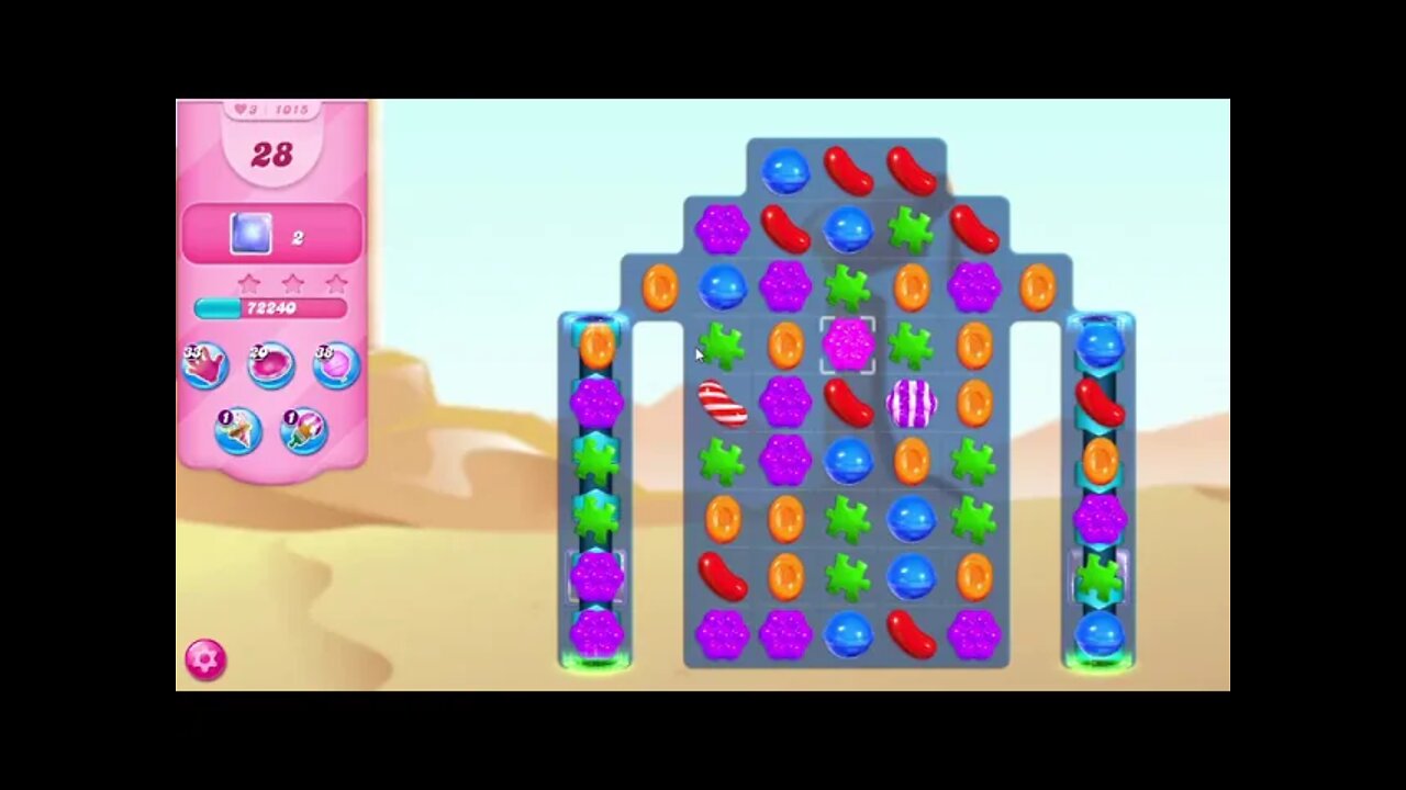 Candy Crush Saga Level 1015