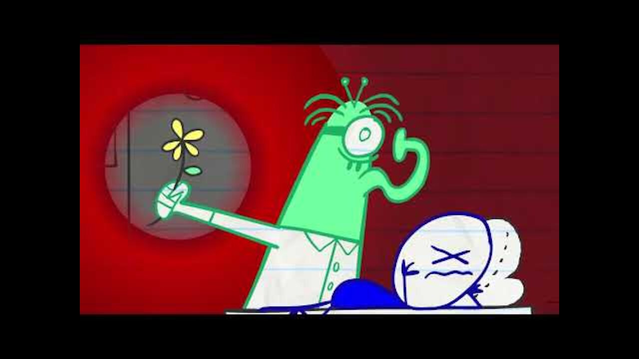 UFO UH OH! - Pencilmation | Animation | Cartoons