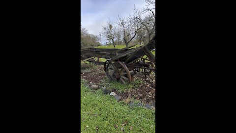 Old Wagon on Howe Homestead