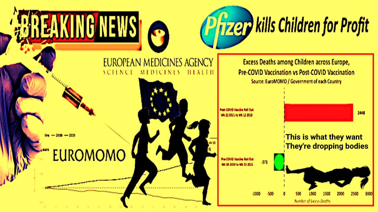 Pfizer has murdered and is murdering children for profit! 760% increase in Excess Deaths among kids!