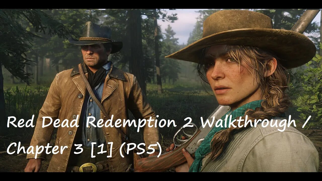 Red Dead Redemption 2 Walkthrough / Chapter 3 [1] (PS5)