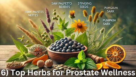 6) Top Herbs for Prostate Wellness