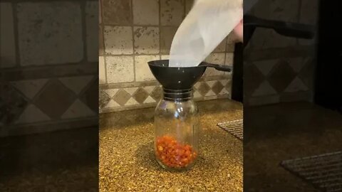 How to Get 5 lbs of Carrots into a Quartz Sized Jar