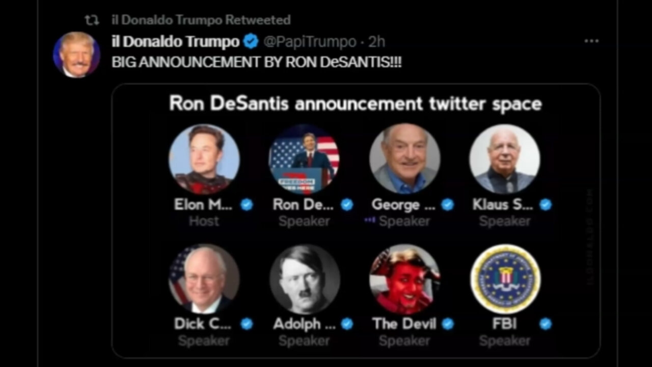 Donald Trump Big Announcement by Ron DeSANTIS